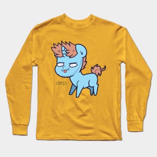 Derpicorn Long Sleeve T-Shirt